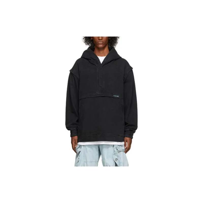 WE11DONE Denim Jackets Men Black-2