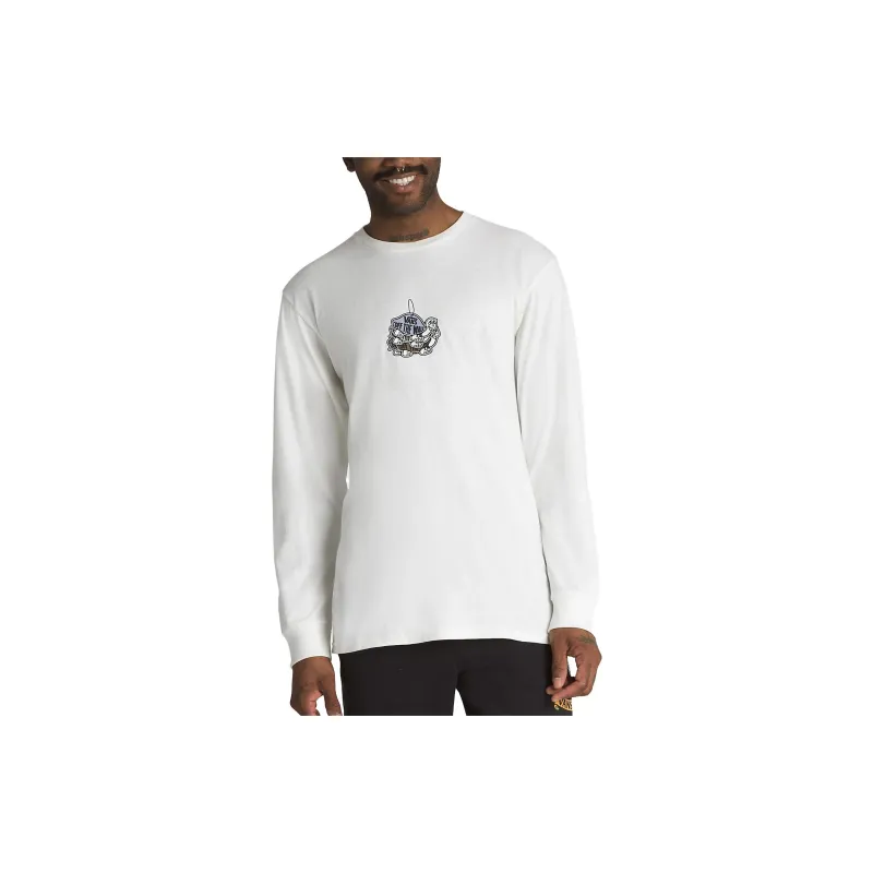 Vans View Long Sleeve T-Shirt T-Shirt Unisex White-3