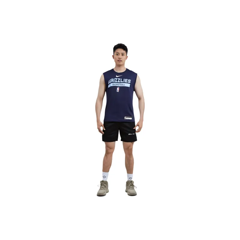 Nike T Shirts Men Dark Blue-6