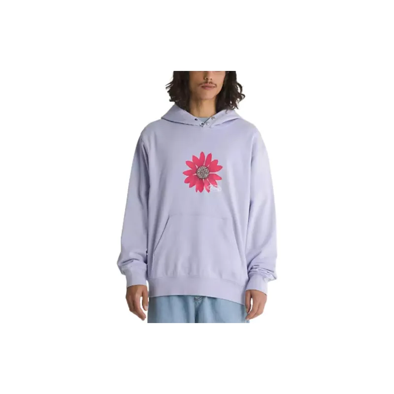 Vans Dazed Snap Pullover Hoodie Sweatshirt Men's Light Purple-2