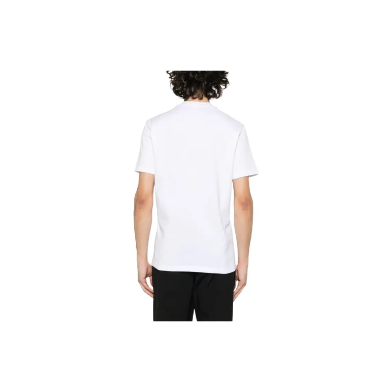 Ferragamo Logo patch Cotton T shirt-3