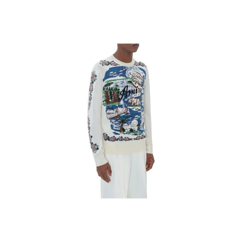 AMIRI Sweatshirts Men Blue-5