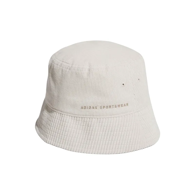 Adidas Corduroy Bucket Hats Women's White-2