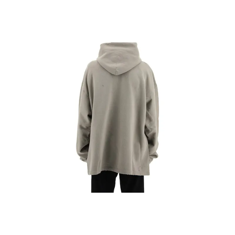 Balenciaga Blurry Logo Hoodie-3
