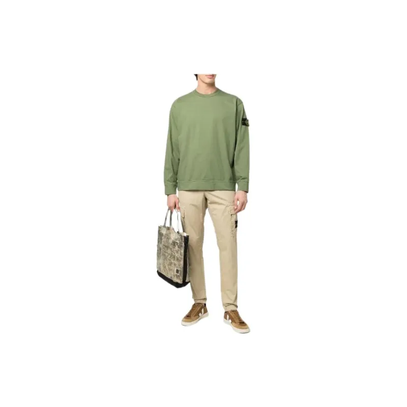 STONE ISLAND Cargo Pants Men Khaki-1
