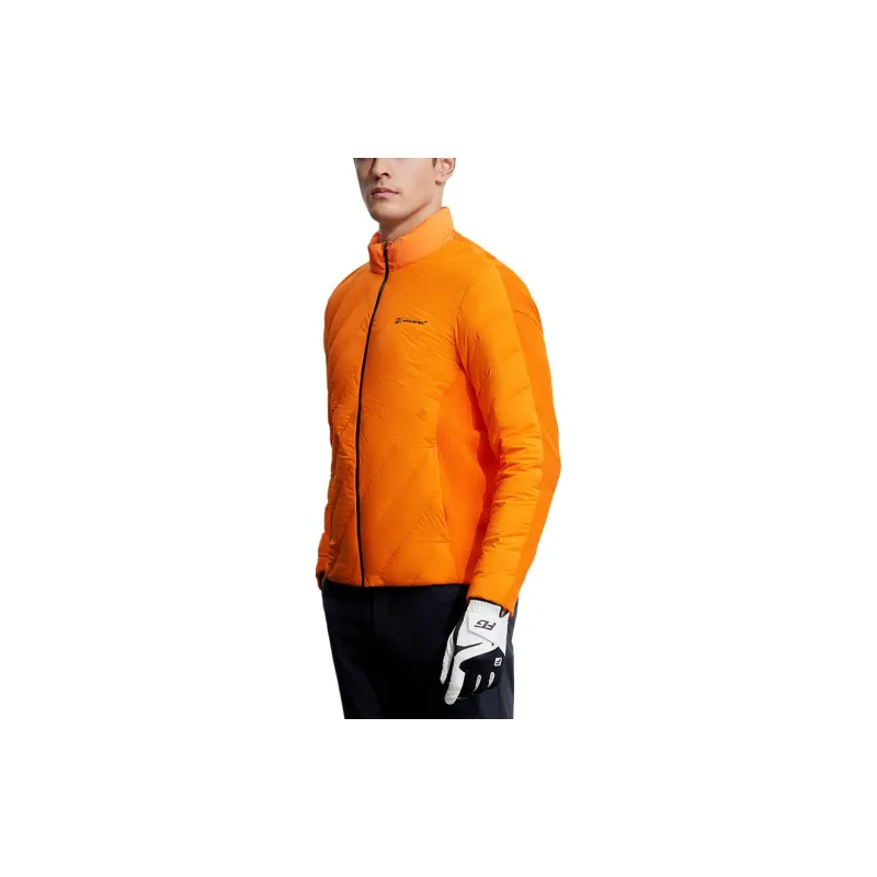 FILA Down Jacket Men's Fiery Orange-5