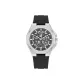 Black Dial-Silver Frame