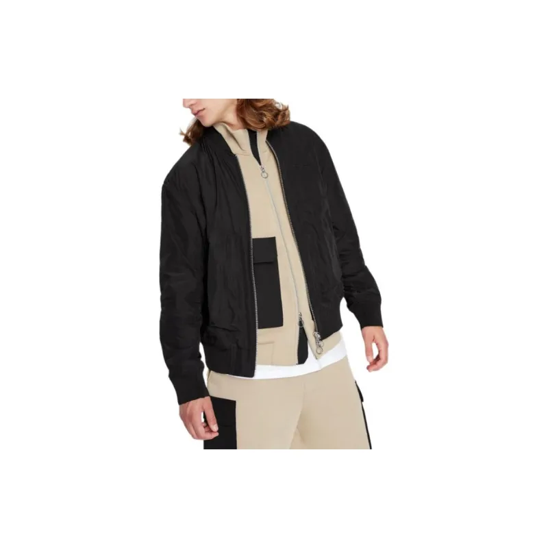 ARMANI EXCHANGE Jackets Men Black-4