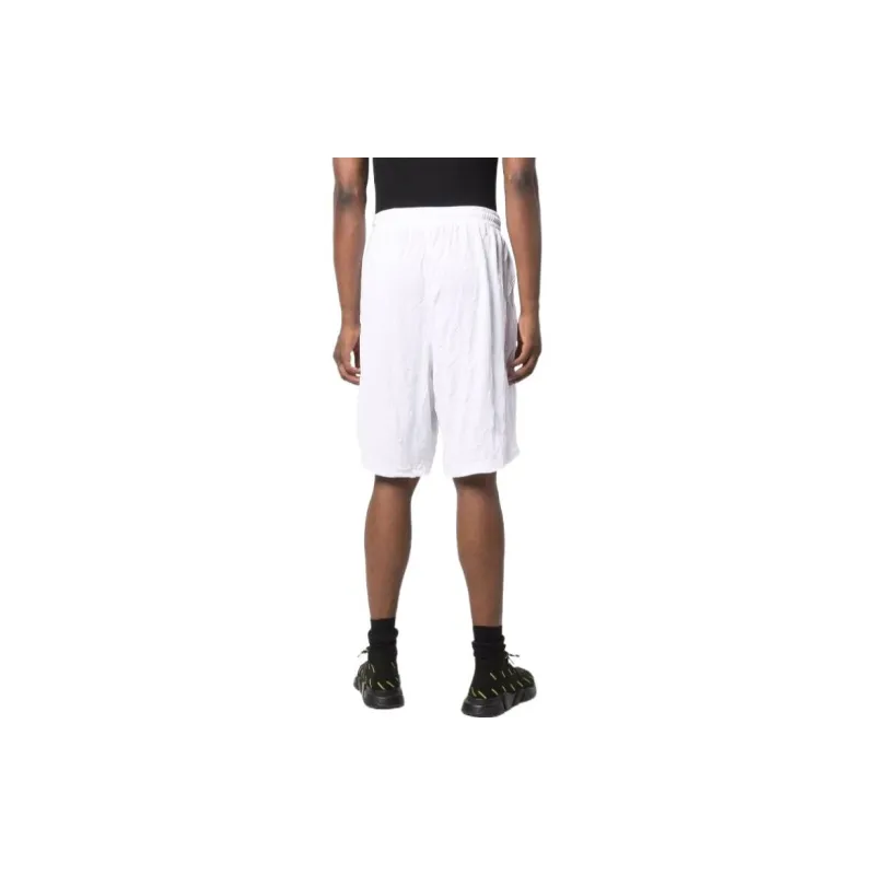 Balenciaga Casual Shorts Loose Fit Men's White-2