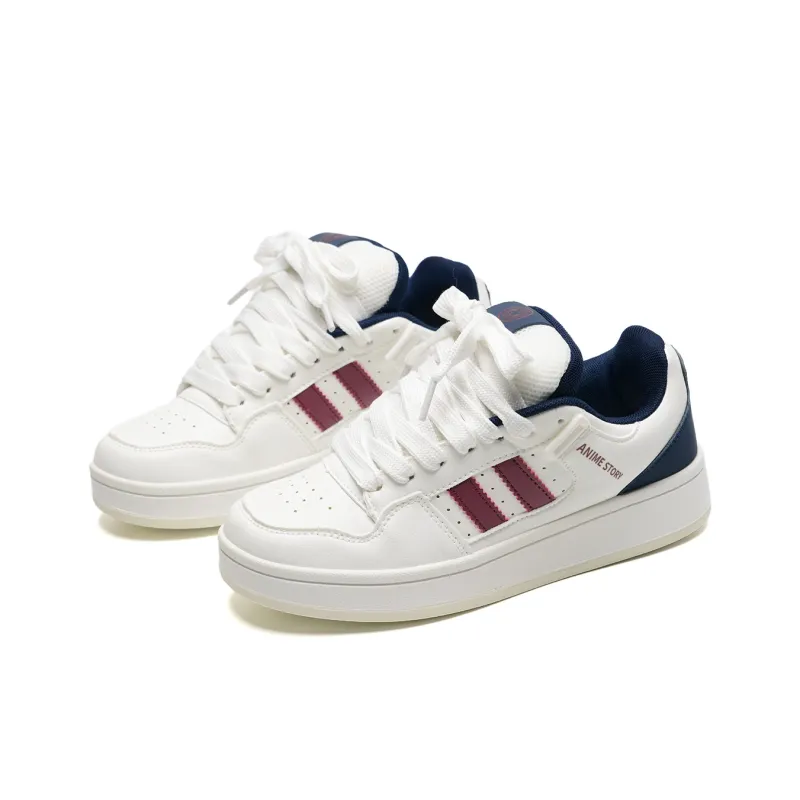 Circle Small Coverage Lightweight Breathable Height Increasing Low Top Skateboard Shoes Unisex-2
