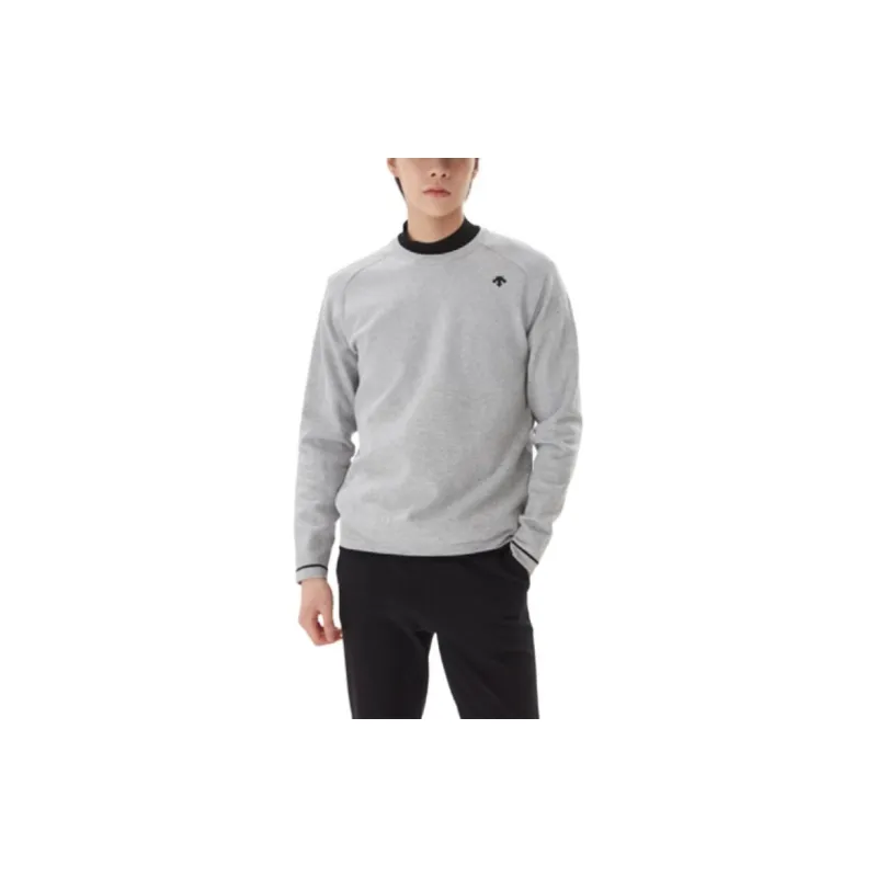 DESCENTE Golf Sweaters Men Gray-3