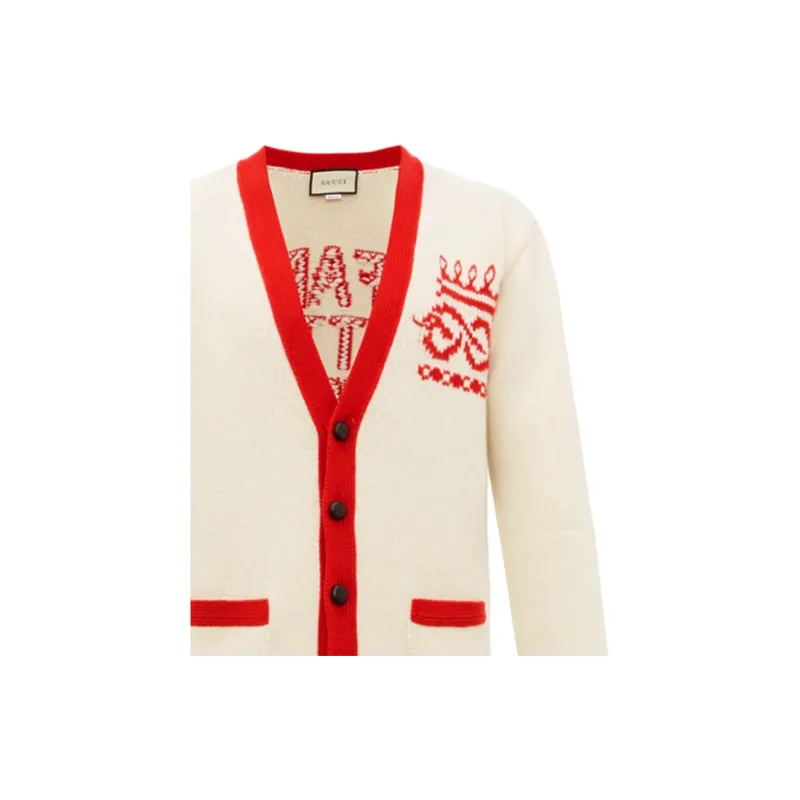GUCCI Sweaters Men White-5