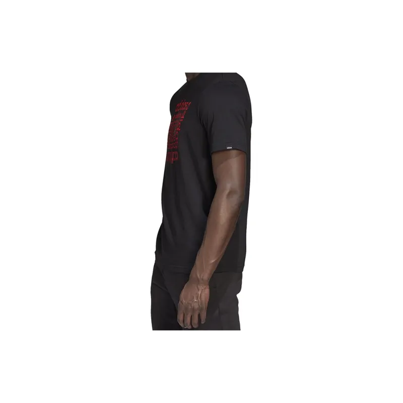 Adidas T Shirts Men Black-4