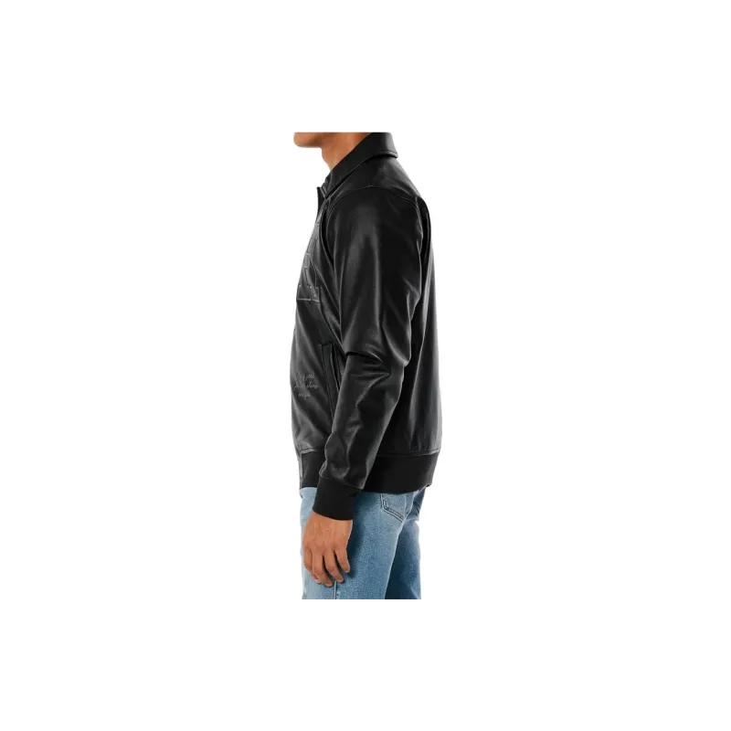 Hollister Jackets Men Black-2