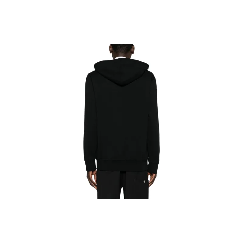 Alexander McQueen Drawstring Zip Up Hoodie-2