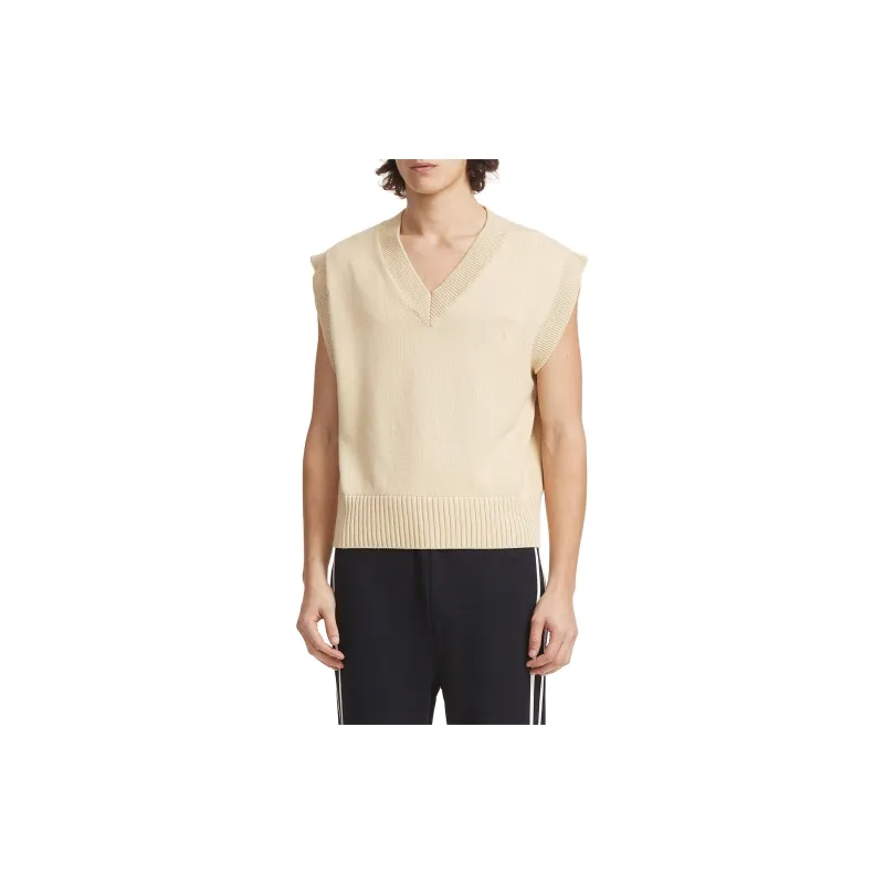 AMIPARIS Tank Tops Men Beige-2