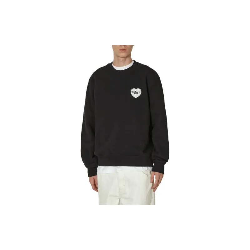 Carhartt WIP Heart Bandana Logo print Sweatshirt-3