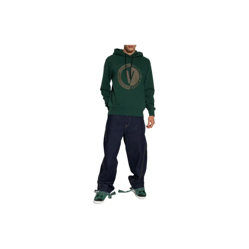 VERSACE JEANS COUTURE Sweatshirts Men Green-6