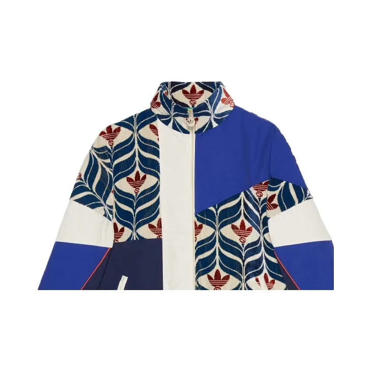 GUCCI X Adidas Interlocking G And Trefoil Jacket-4