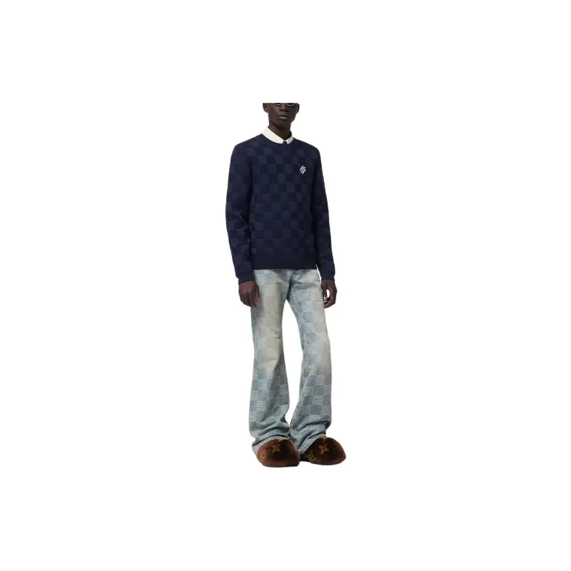 LOUIS VUITTON SS24 Sweater Men's Blue-2