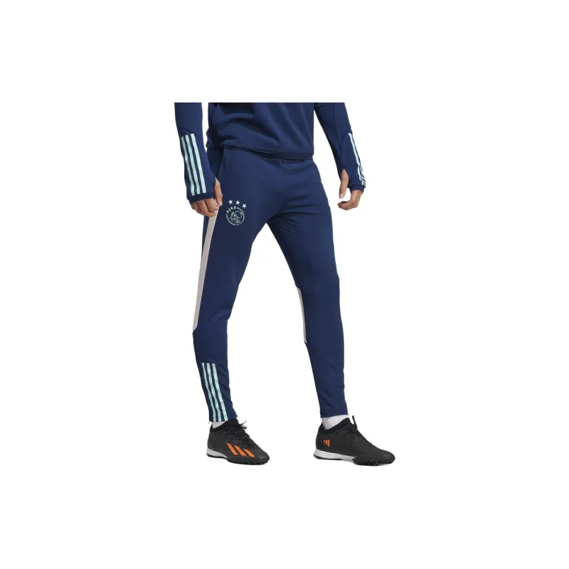 Adidas Soccer Bottoms Men's Academy Navy Blue / Clear Mint Green-2