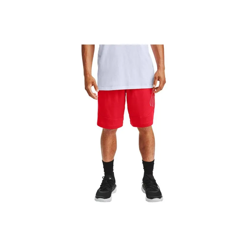 Under Armour Loose Fit Shorts Men's Red-4