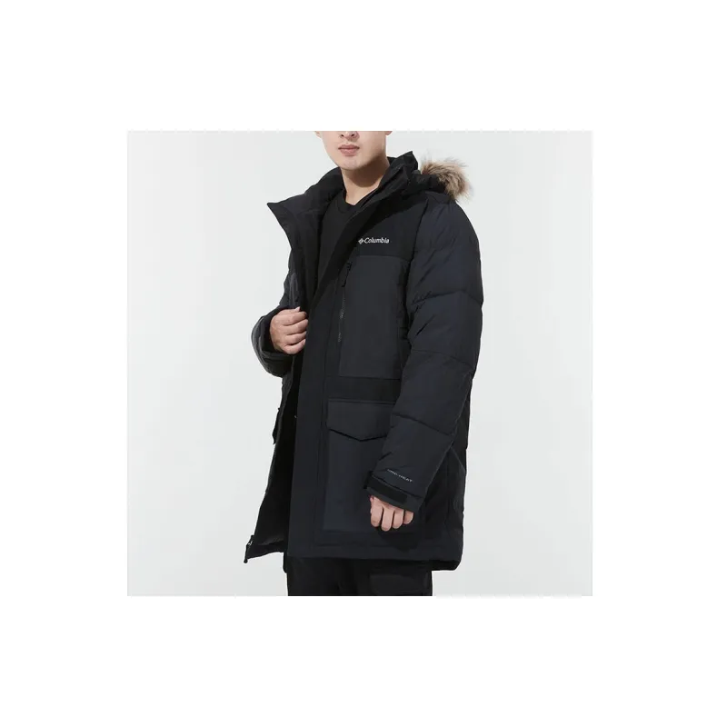 Columbia Parka Coats Men Black-6
