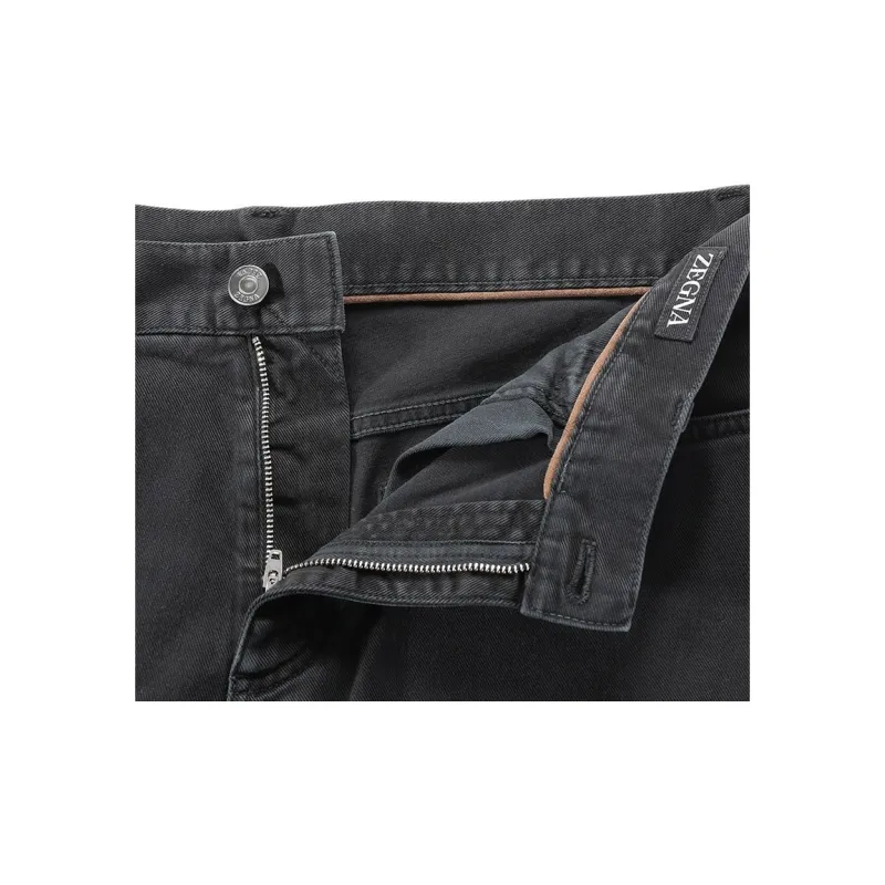 Ermenegildo Zegna Mid rise Straight leg Jeans-4