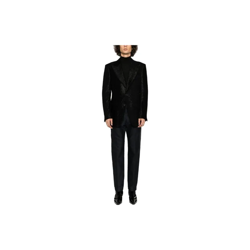 TOM FORD Business Suit Coat Men's Black-1