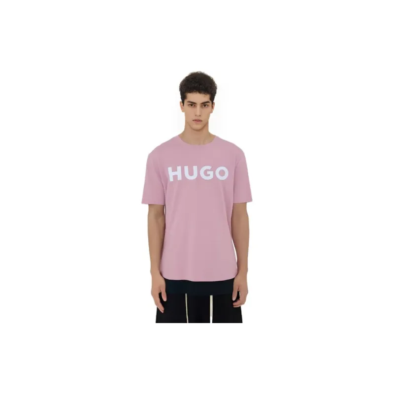 HUGO BOSS T Shirts Men Dusty Pink-7