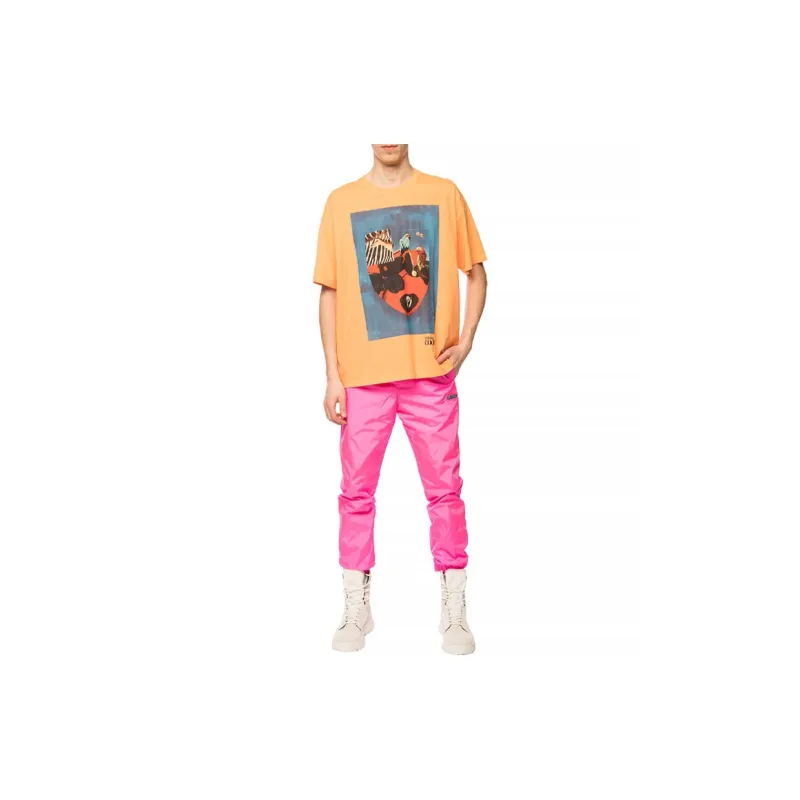 VERSACE JEANS COUTURE T Shirt Men's Orange-3