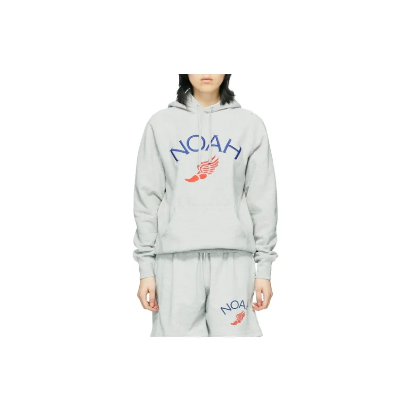 NOAH Winged Foot Embroidered Hoodie-2