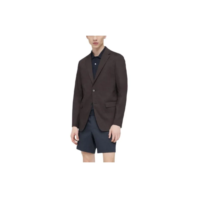 THEORY Business Suit Men's Coffee Brown-3