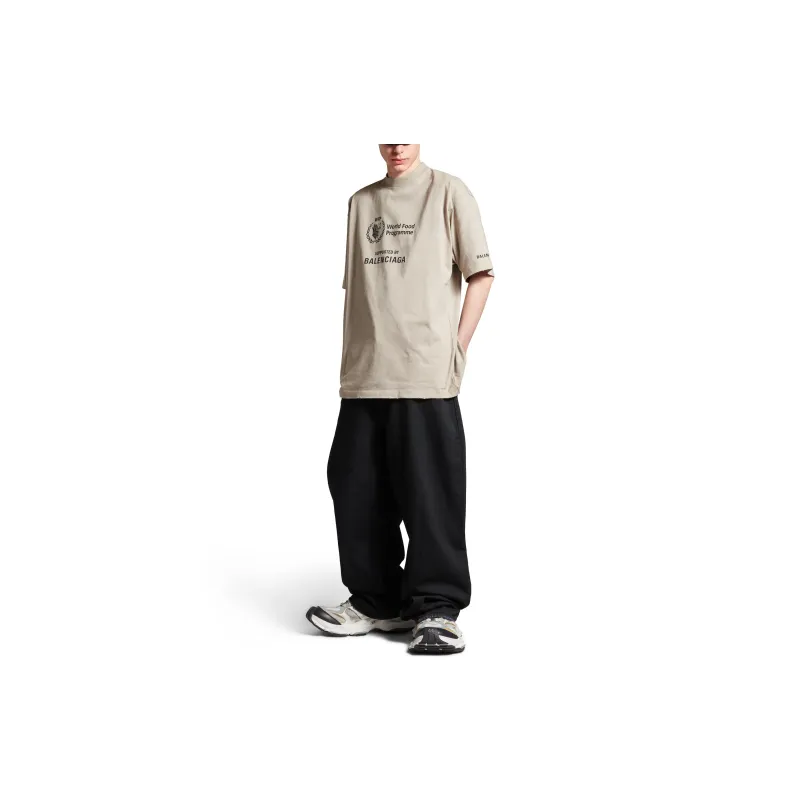 Balenciaga SS24 T Shirt Unisex Regular Fit Gray-2