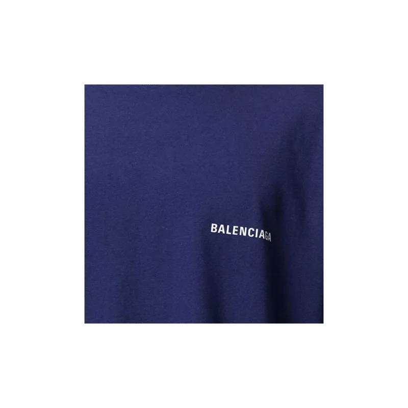 Balenciaga Logo Medium Fit T Shirt-5