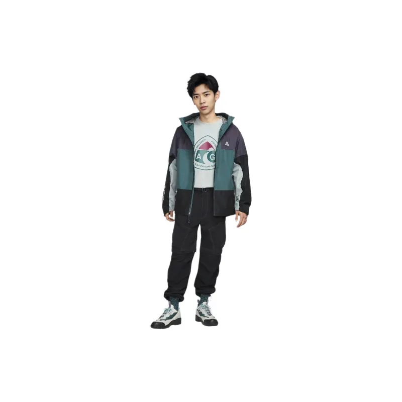 Nike ACG Jackets Men Blue Purple-2