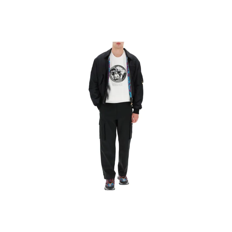 VERSACE Sweatshirts Men White-4