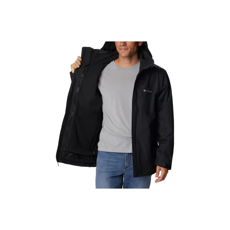 Columbia Mission Air™ Windbreaker Jacket Men's Black-5