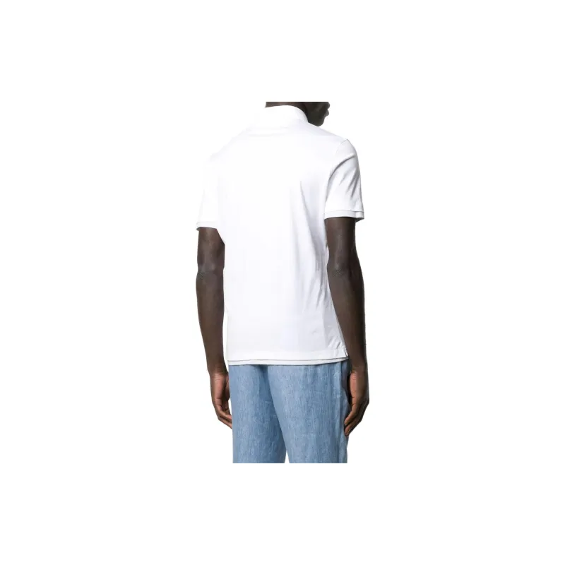 Brunello Cucinelli Polo Shirts Men White-2