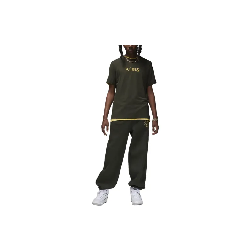Jordan x PSG SS24 T-Shirt Men's Dark Green-2