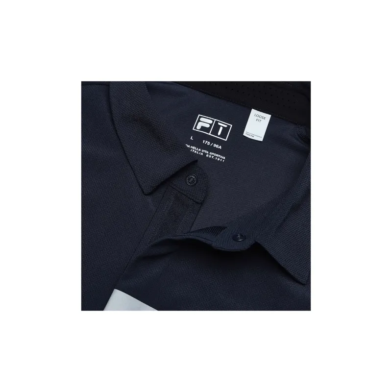 FILA Polo Shirt Men's Tide Blue-7