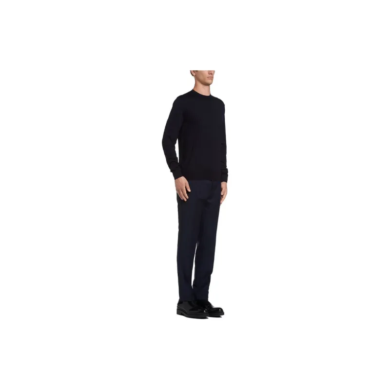 PRADA Knitted Crewneck Jumper-3