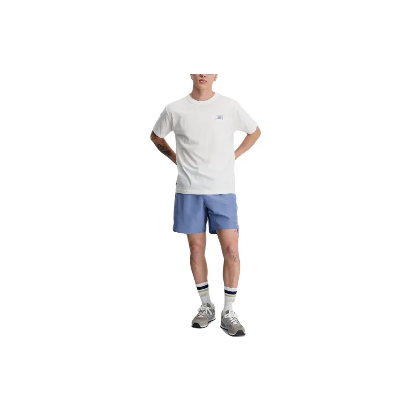 New Balance T-Shirts Men White-1