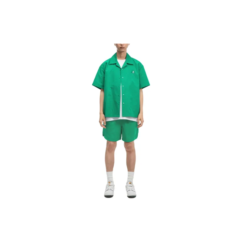 Nice Rice X New Balance New Balance X Nice Rice Beach Shorts Unisex Green-2