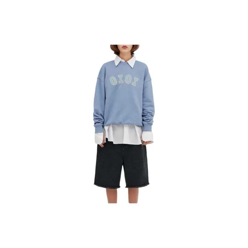 5252 BY O!Oi Sweatshirt Unisex Sky Blue-4