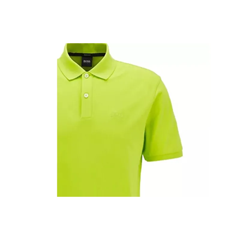 HUGO BOSS Polo Shirts Men Yellow-5
