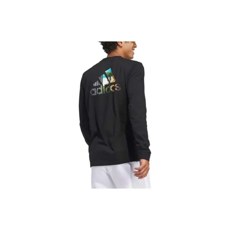 Adidas La Graphic Long Sleeve Tee-2