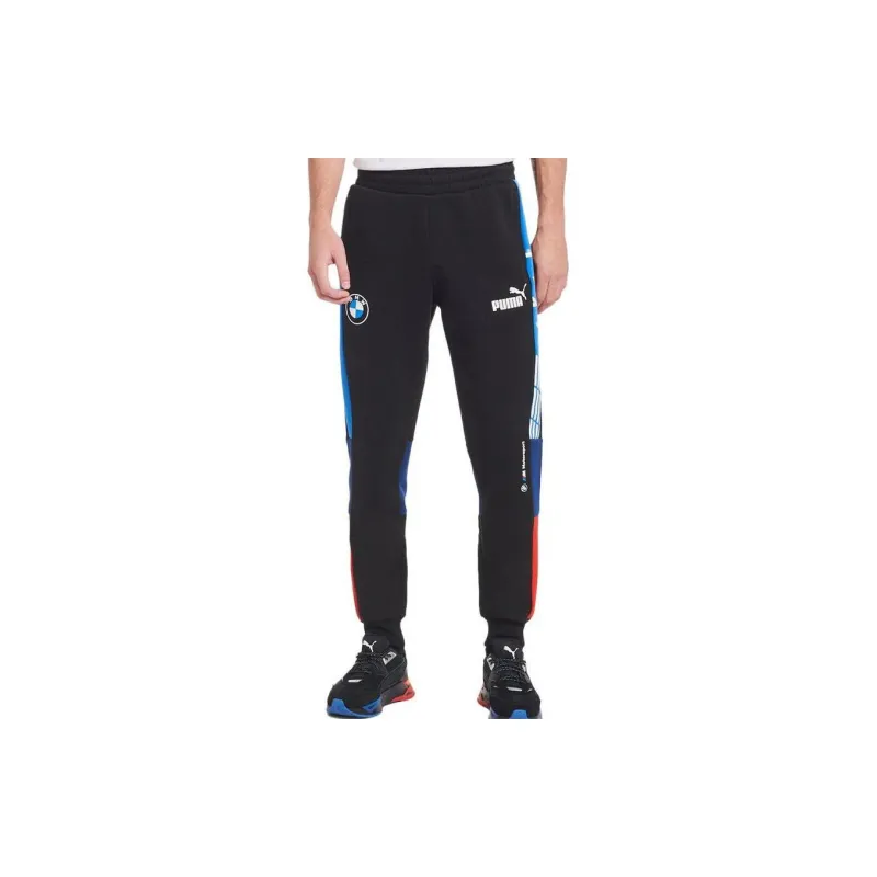 PUMA BMW Knitted Sports Pants Men's Black-2
