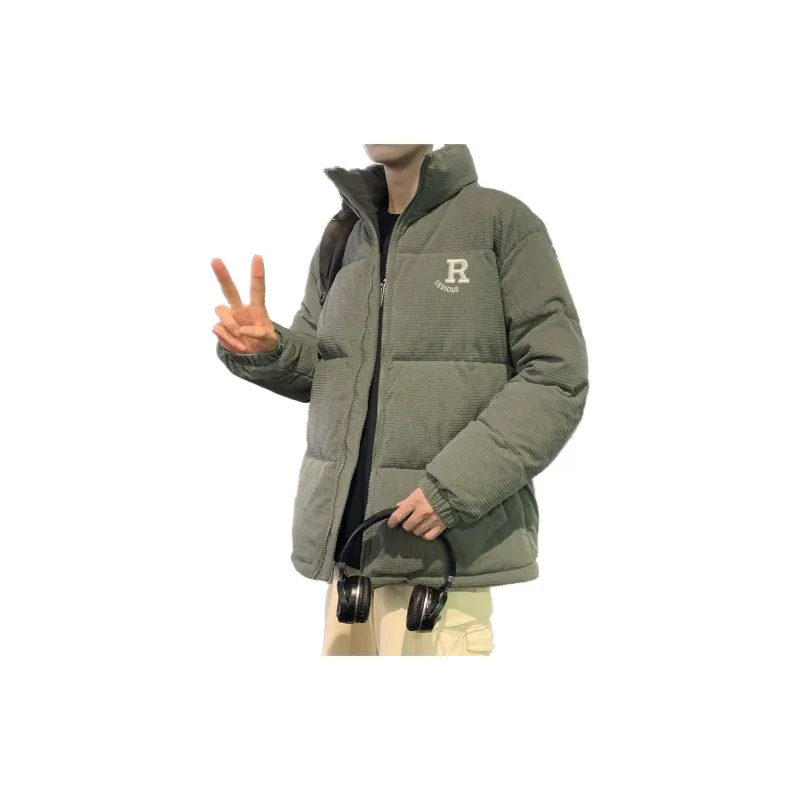 Tonlion FW23 Puffer Jacket Men's Army Green-1