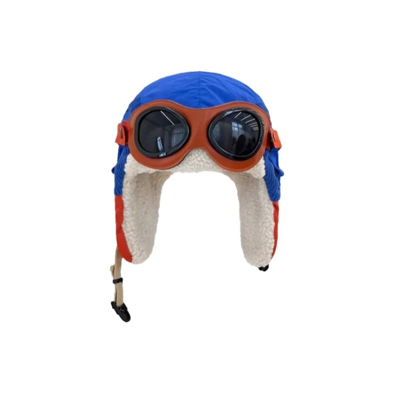 FREE RABBITⅡ Fall And Winter Corduroy Warm Trapper Hat Techwear Cycling Cold Resistant Unisex-6